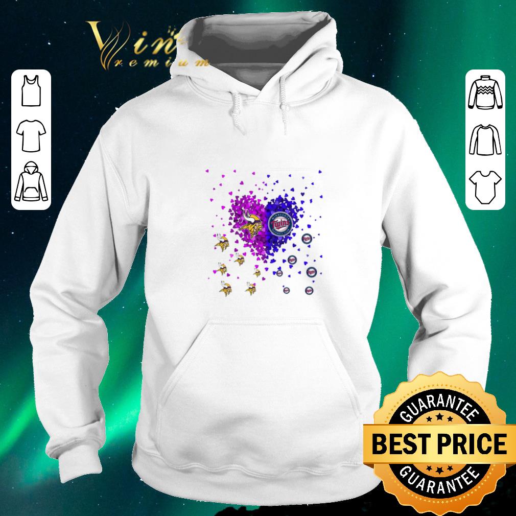 Official Love Minnesota Vikings and Minnesota Twins Tiny Hearts Shape shirt sweater Official Love Minnesota Vikings and Minnesota Twins Tiny Hearts Shape shirt sweater 4 - Official Love Minnesota Vikings and Minnesota Twins Tiny Hearts Shape shirt sweater