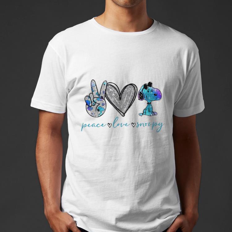 Official Peace Love Snoopy shirt 4 - Official Peace Love Snoopy shirt