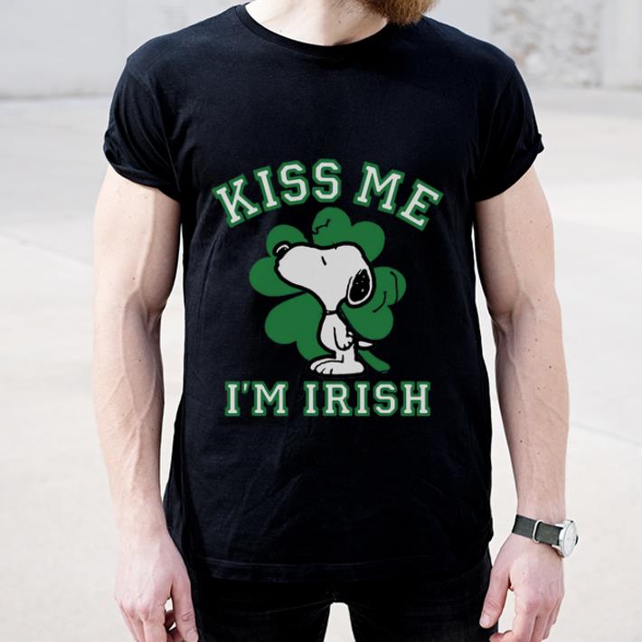 Official Snoopy Kiss Me I m Irish shirt 4 - Official Snoopy Kiss Me I’m Irish shirt