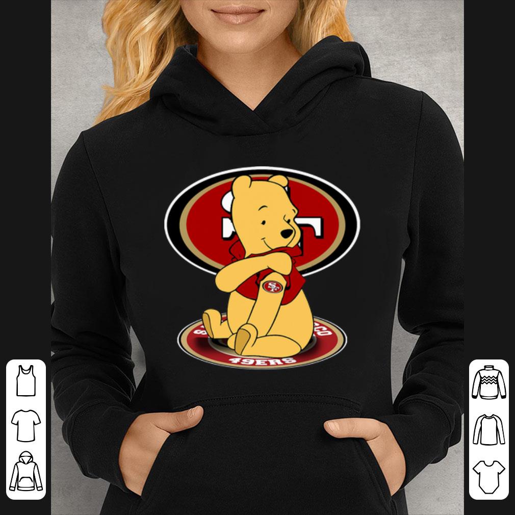 Official Winnie the pooh Tattoo San Francisco 49ers shirt 4 - Official Winnie-the-pooh Tattoo San Francisco 49ers shirt