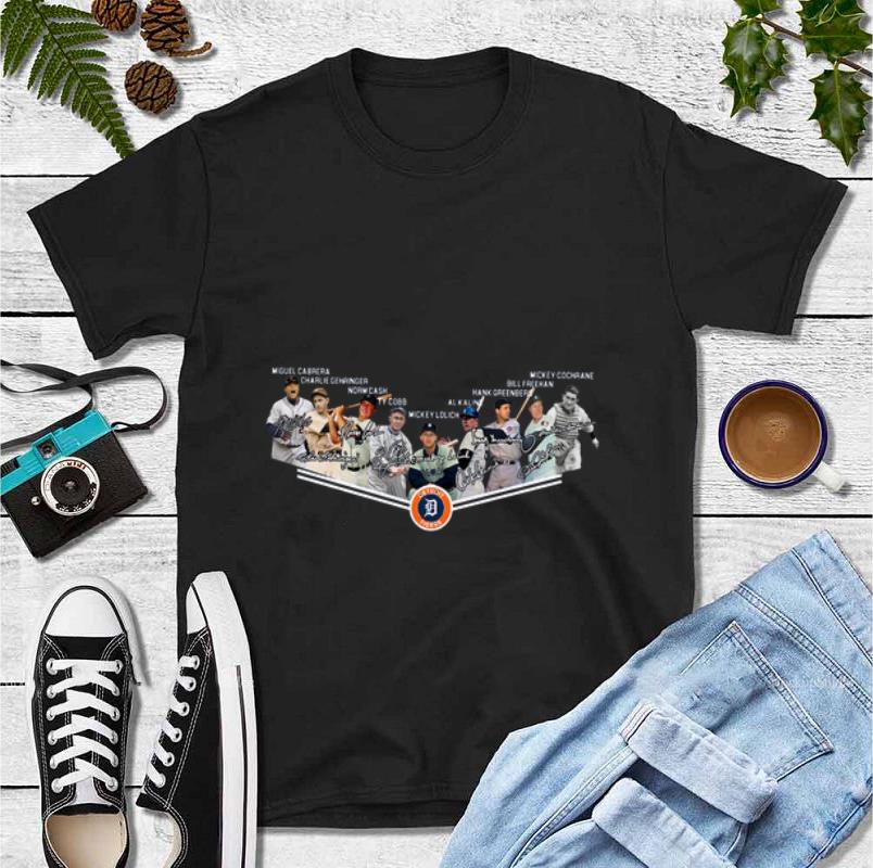 Original Detroit Tigers Legends signature shirt 4 - Original Detroit Tigers Legends signature shirt