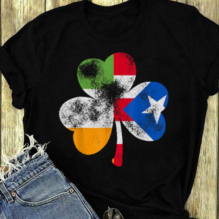 Original Irish Puerto Rican Shamrock Puerto Rico Flag St Patricks Day shirt 4 - Original Irish Puerto Rican Shamrock Puerto Rico Flag St Patricks Day shirt