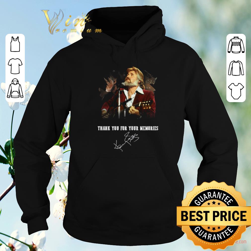 Original Kenny Rogers Thank You For Your Memories Signature shirt sweater 4 - Original Kenny Rogers Thank You For Your Memories Signature shirt sweater