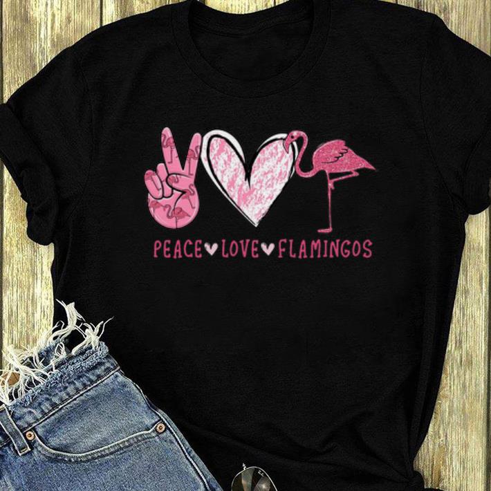 Original Peace Love Pink Diamonds Flamingos shirt 4 - Original Peace Love Pink Diamonds Flamingos shirt