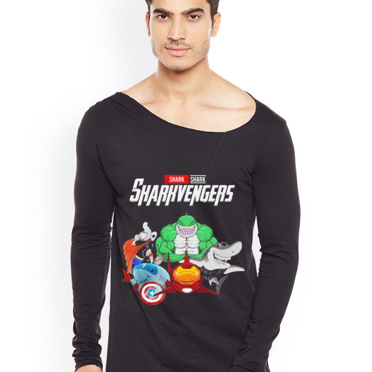 Original Shark Sharkvengers Marvel Avengers Endgame shirt 4 - Original Shark Sharkvengers Marvel Avengers Endgame shirt