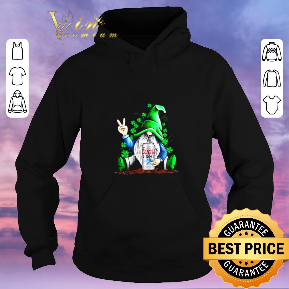 Original St Patrick s Day Irish Gnome and Coors Light shirt sweater 4 - Original St Patrick’s Day Irish Gnome and Coors Light shirt sweater