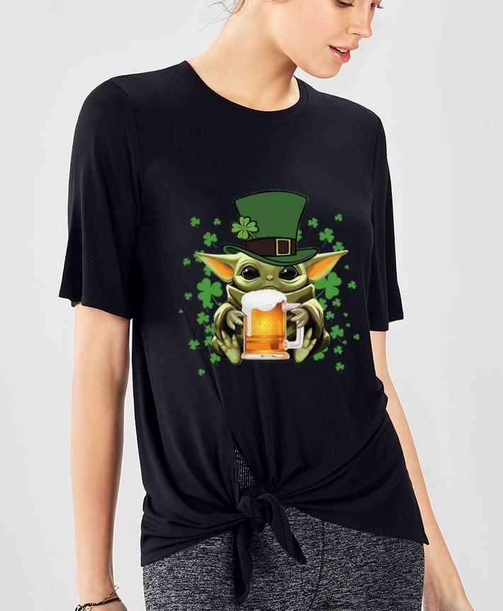 Original Star Wars Baby Yoda Hug Beer Shamrock St Patrick s Day shirt 4 - Original Star Wars Baby Yoda Hug Beer Shamrock St. Patrick's Day shirt