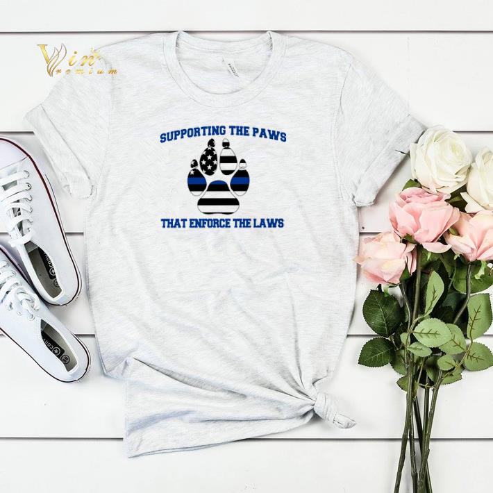 Paw American flag supporting the paws that enforce the laws shirt sweater Paw American flag supporting the paws that enforce the laws shirt sweater 4 - Paw American flag supporting the paws that enforce the laws shirt sweater