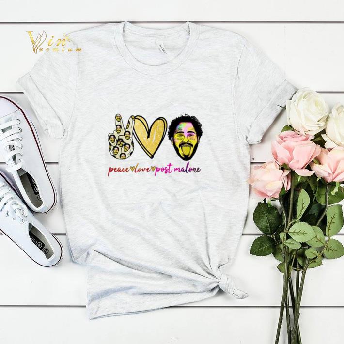 Peace love Post Malone Austin Richard Post shirt sweater 4 - Peace love Post Malone Austin Richard Post shirt sweater