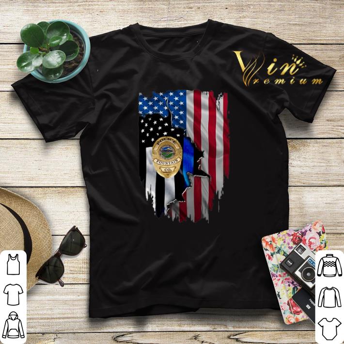 Police Fountain Co American flag shirt sweater Police Fountain Co American flag shirt sweater 4 - Police Fountain Co American flag shirt sweater