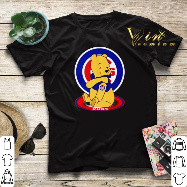 Pooh tattoos Chicago Cubs shirt sweater 4 - Pooh tattoos Chicago Cubs shirt sweater