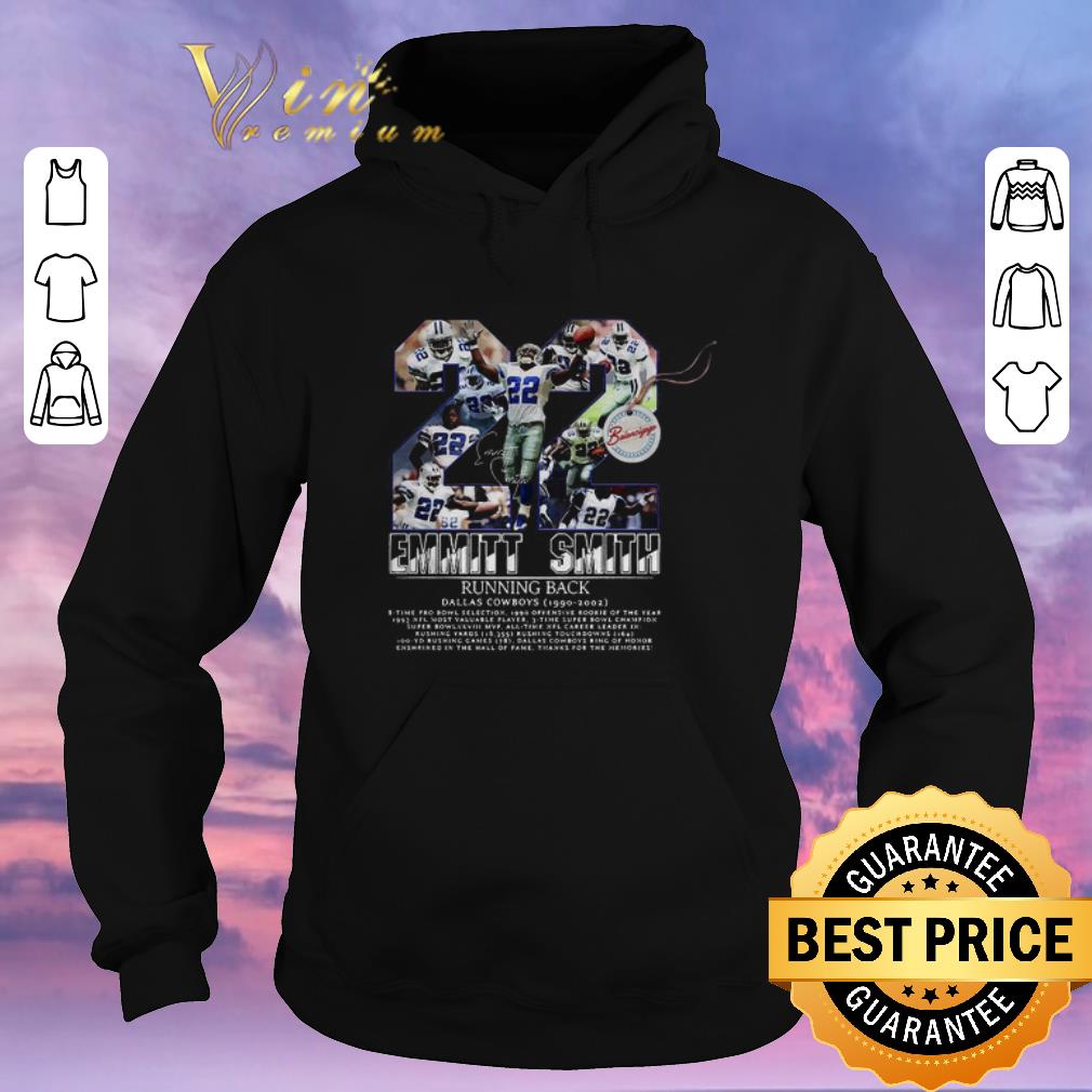Premium 22 Emmitt Smith signature Running Back Dallas Cowboys 1990-2002 shirt sweater Premium 22 Emmitt Smith signature Running Back Dallas Cowboys 1990 2002 shirt sweater 4 - Premium 22 Emmitt Smith signature Running Back Dallas Cowboys 1990-2002 shirt sweater