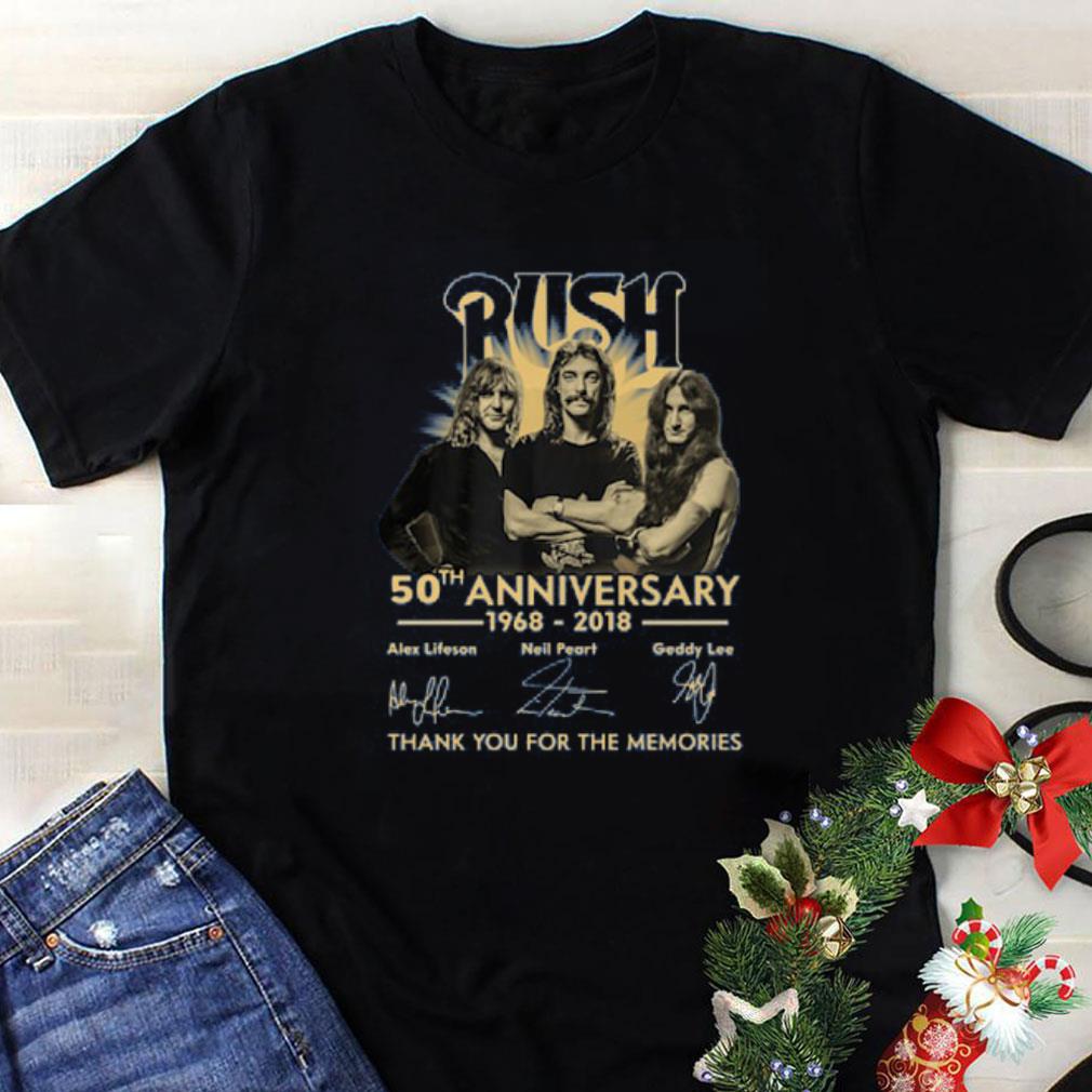 Premium Anniversary Thank You For The Memories Rush shirt 1 - Premium Anniversary Thank You For The Memories Rush shirt