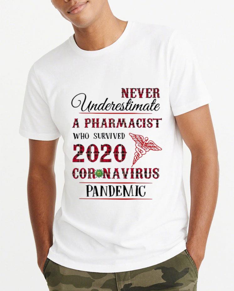 Premium Never Underestimate A Pharmacist Who Survived 2020 Coronavirus Pandemic shirt 4 - Premium Never Underestimate A Pharmacist Who Survived 2020 Coronavirus Pandemic shirt