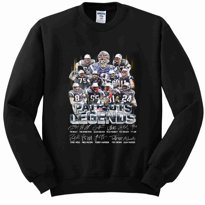 Premium New England Patriots Legends Team Players Signatures shirt 4 - Premium New England Patriots Legends Team Players Signatures shirt