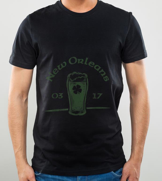 Premium New Orleans Distressed St Patrick s Day shirt 4 - Premium New Orleans Distressed St. Patrick's Day shirt