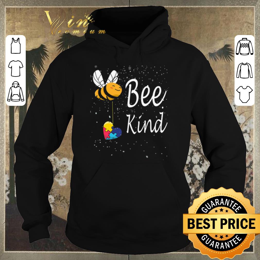 Premium Puzzle Autism Awareness Bee Kind shirt sweater 4 - Premium Puzzle Autism Awareness Bee Kind shirt sweater