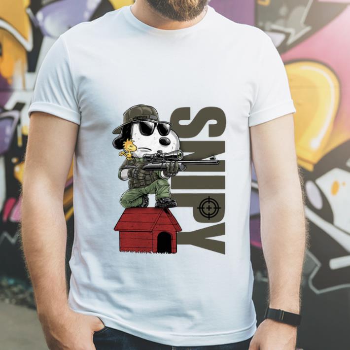 Premium Sniper Snoopy And Woodstock Snipy shirt 4 - Premium Sniper Snoopy And Woodstock Snipy shirt