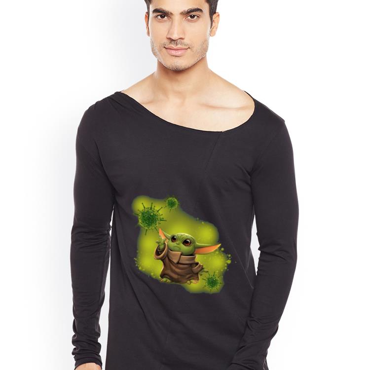 Premium Star Wars Baby Yoda Corona Virus Covid 19 shirt 4 - Premium Star Wars Baby Yoda Corona Virus Covid 19 shirt