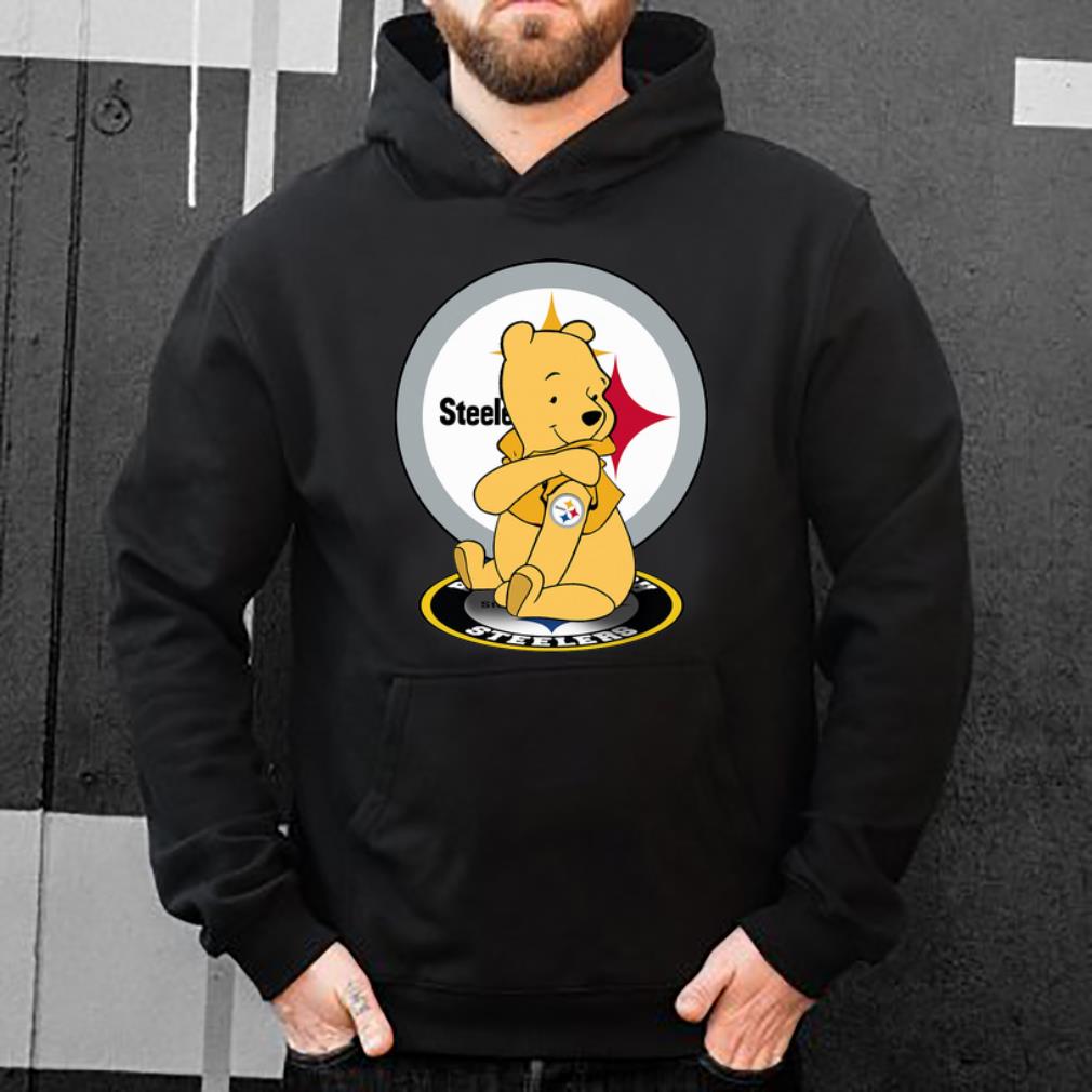 Premium Winnie the Pooh Tattoo Pittsburgh Steelers shirt 4 - Premium Winnie-the-Pooh Tattoo Pittsburgh Steelers shirt
