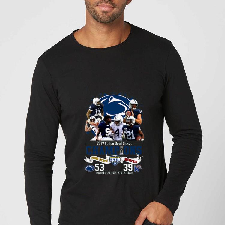 Pretty 2019 Cotton Bowl Classic Champions Penn State Vs Memphis shirt 4 - Pretty 2019 Cotton Bowl Classic Champions Penn State Vs Memphis shirt