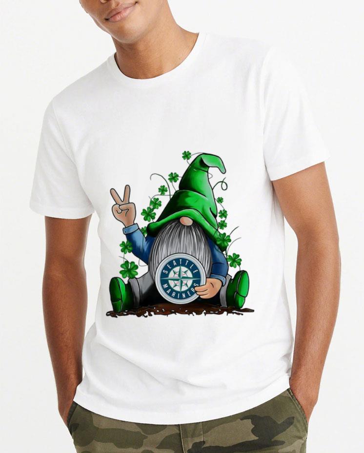 Pretty Gnomes Hug Seattle Mariners Baseball Shamrock shirt 4 - Pretty Gnomes Hug Seattle Mariners Baseball Shamrock shirt