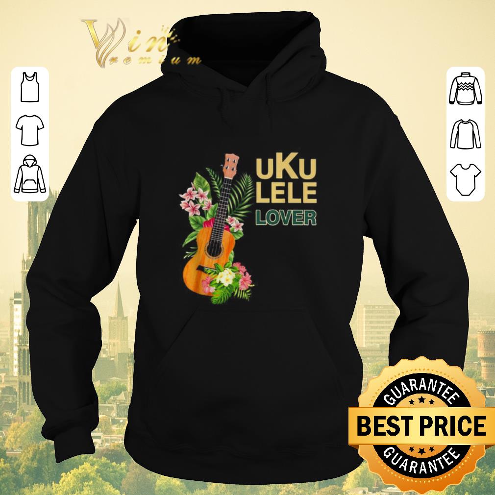 Pretty Guitar Ukulele lover flower shirt sweater 4 - Pretty Guitar Ukulele lover flower shirt sweater