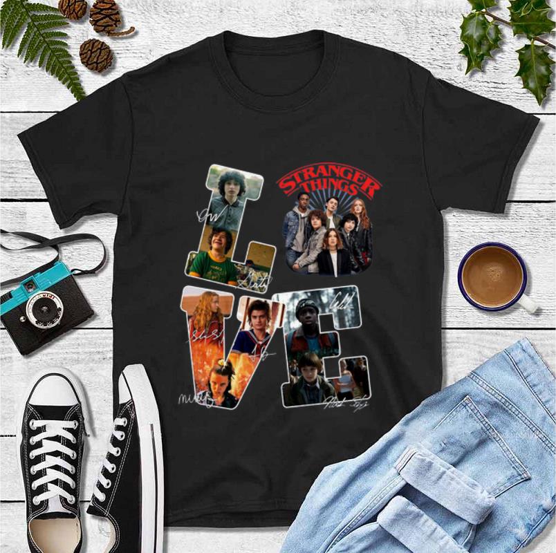 Pretty Love Stranger Things Signatures shirt 4 - Pretty Love Stranger Things Signatures shirt