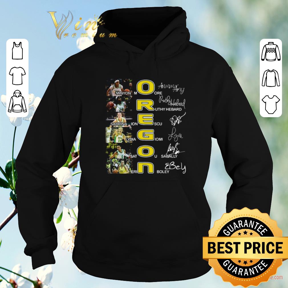 Pretty Oregon Minyon More Ruthy Hebard Sabrina Ionescu signature shirt sweater 4 - Pretty Oregon Minyon More Ruthy Hebard Sabrina Ionescu signature shirt sweater