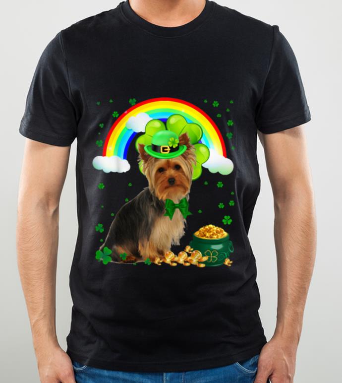 Pretty St Patricks Day Yorkie Shamrock Pet Dog Lover shirt 4 - Pretty St Patricks Day Yorkie Shamrock Pet Dog Lover shirt