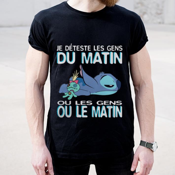 Pretty Stitch je deteste les gens du matin ou les gens ou le matin shirt 4 - Pretty Stitch je deteste les gens du matin ou les gens ou le matin shirt