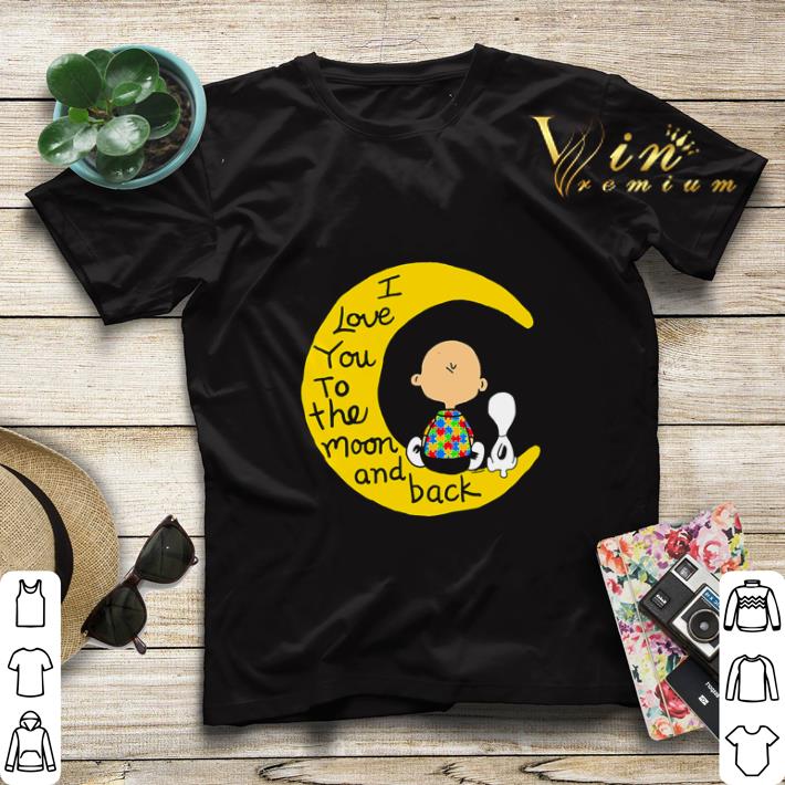 Snoopy and charlie brown autism I love you to the moon and back shirt sweater Snoopy and charlie brown autism I love you to the moon and back shirt sweater 4 - Snoopy and charlie brown autism I love you to the moon and back shirt sweater