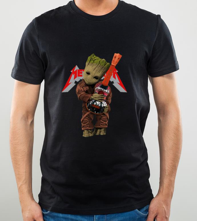 Top Baby Groot Hug Metallica Guitar shirt 4 - Top Baby Groot Hug Metallica Guitar shirt