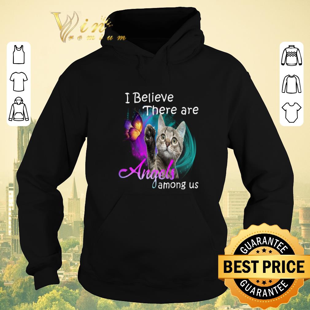 Top Butterfly cat i believe there are Angels among us shirt sweater Top Butterfly cat i believe there are Angels among us shirt sweater 4 - Top Butterfly cat i believe there are Angels among us shirt sweater