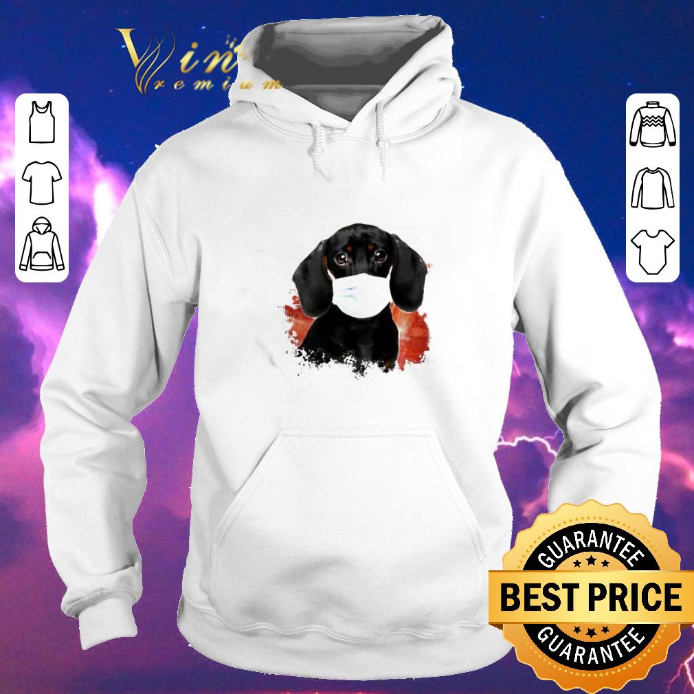 Top Dachshund Wear Mask Coronavirus shirt sweater 4 - Top Dachshund Wear Mask Coronavirus shirt sweater