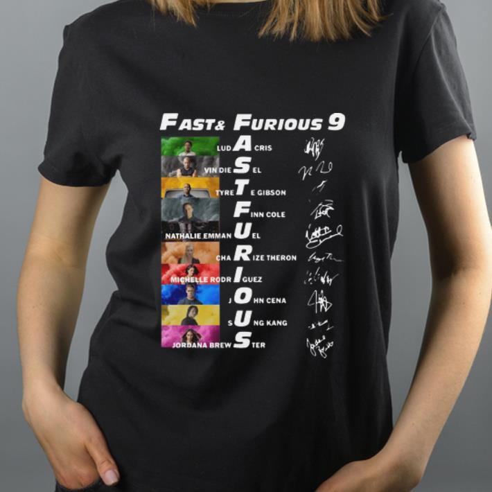 Top Fast And Furious 9 Luda Cris Vin Diesel Signatures shirt 4 - Top Fast And Furious 9 Luda Cris Vin Diesel Signatures shirt