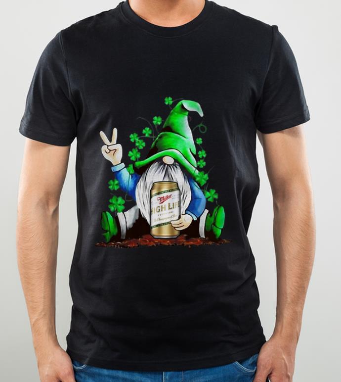 Top Gnomes Lucky Hug Pabst High Life Shamrock St Patricks Day shirt 4 - Top Gnomes Lucky Hug Pabst High Life Shamrock St Patricks Day shirt