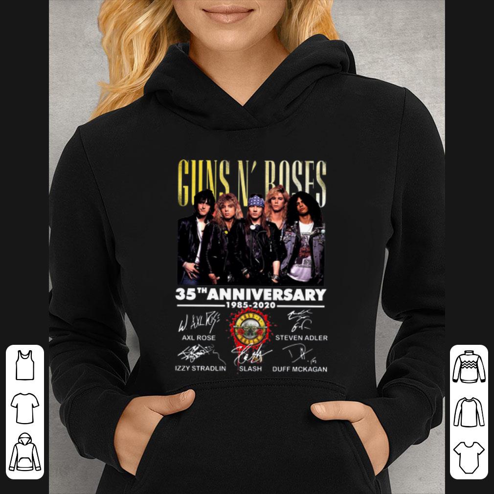 Top Gun N Roses 35th Anniversary Thank You For The Memories Signatures shirt 4 - Top Gun N' Roses 35th Anniversary Thank You For The Memories Signatures shirt
