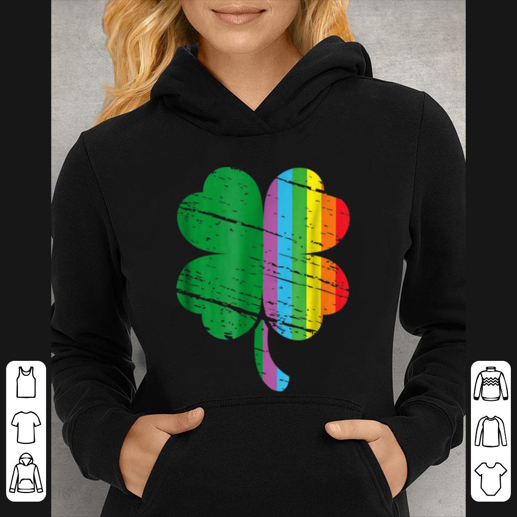 Top Irish Shamrock Gay Lgbt St Patricks Day Pride Rainbow shirt 4 - Top Irish Shamrock Gay Lgbt St Patricks Day Pride Rainbow shirt