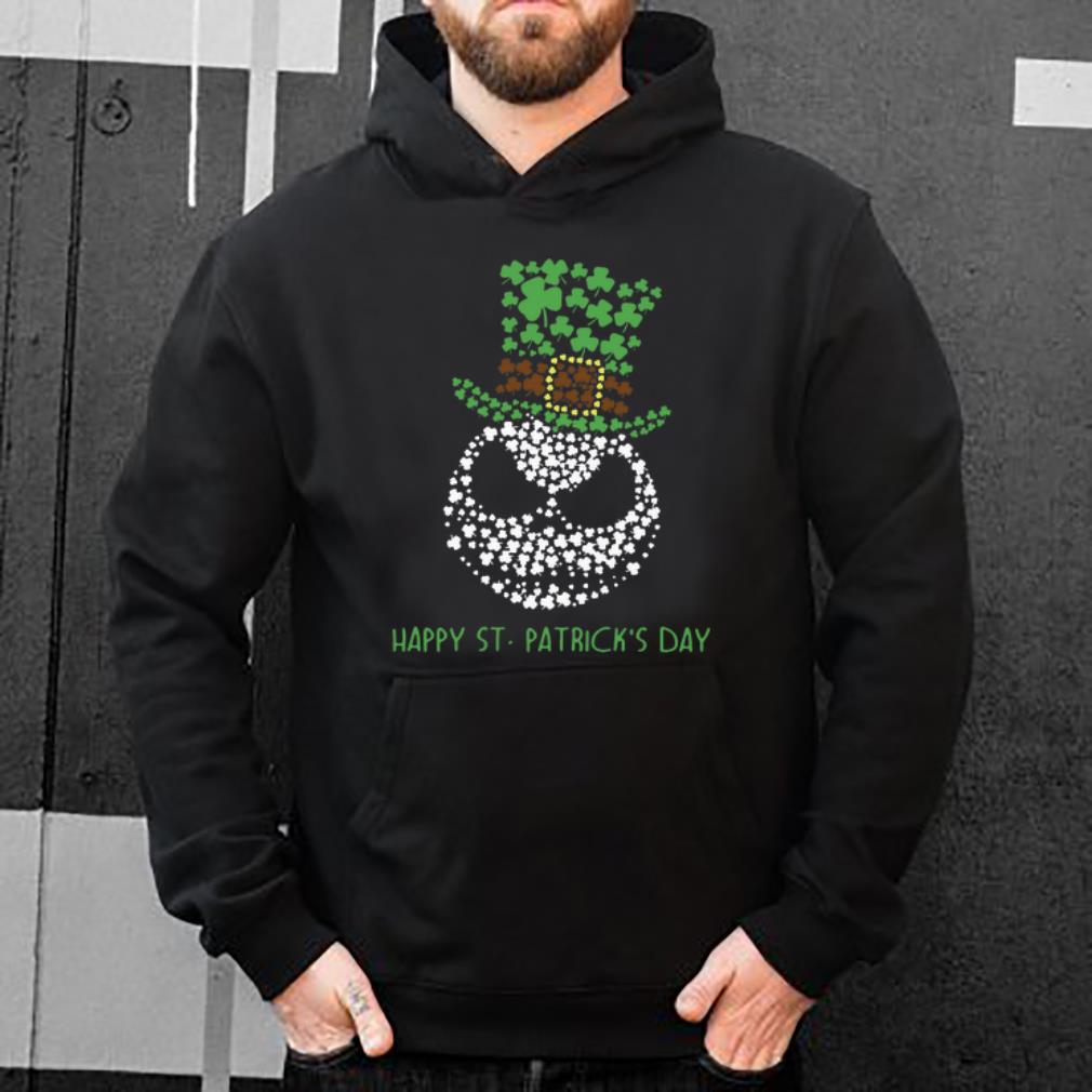 Top Jack Skellington Shamrock Happy St patrick s Day shirt 4 - Top Jack Skellington Shamrock Happy St.patrick’s Day shirt