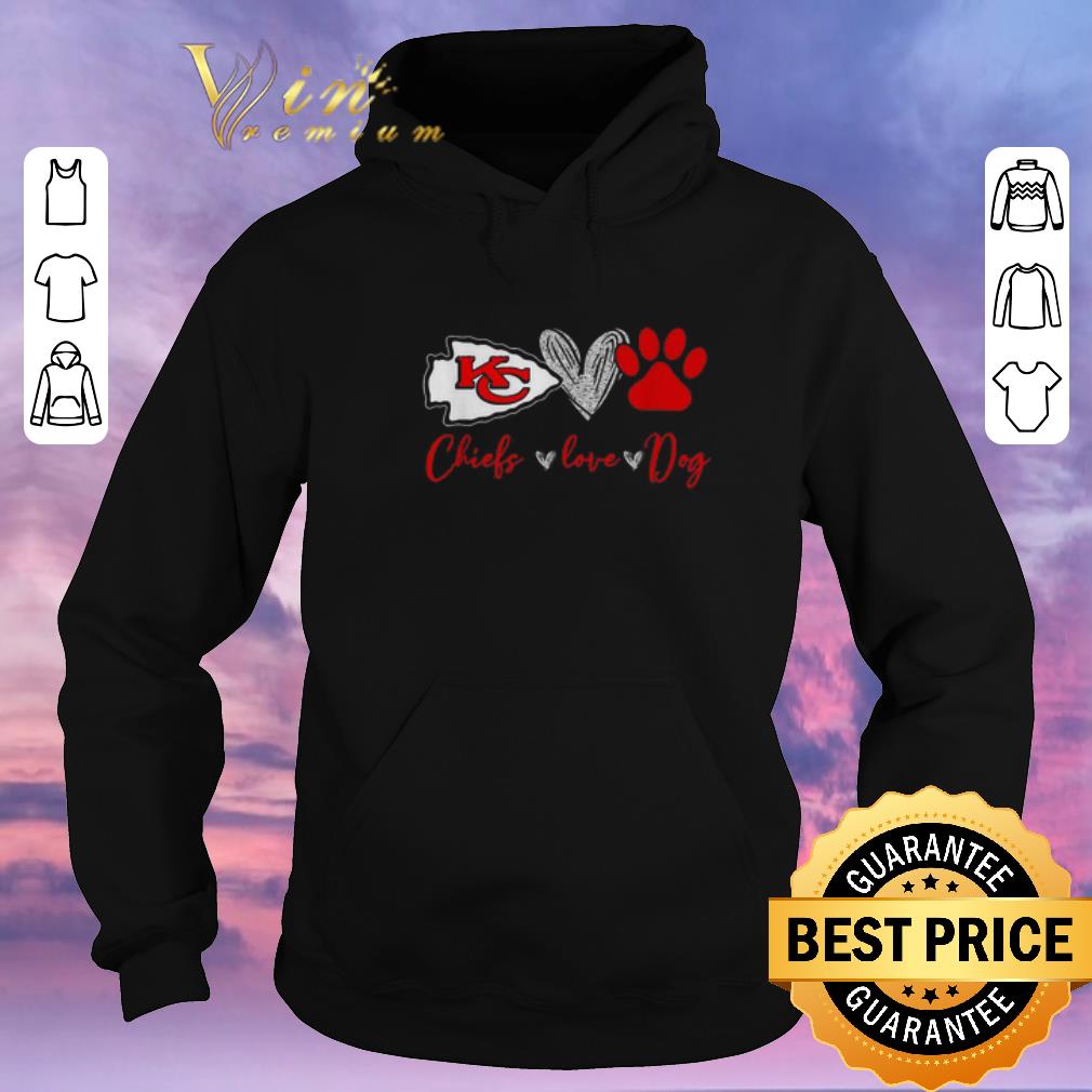 Top Kansas City Chiefs love dog shirt sweater 4 - Top Kansas City Chiefs love dog shirt sweater