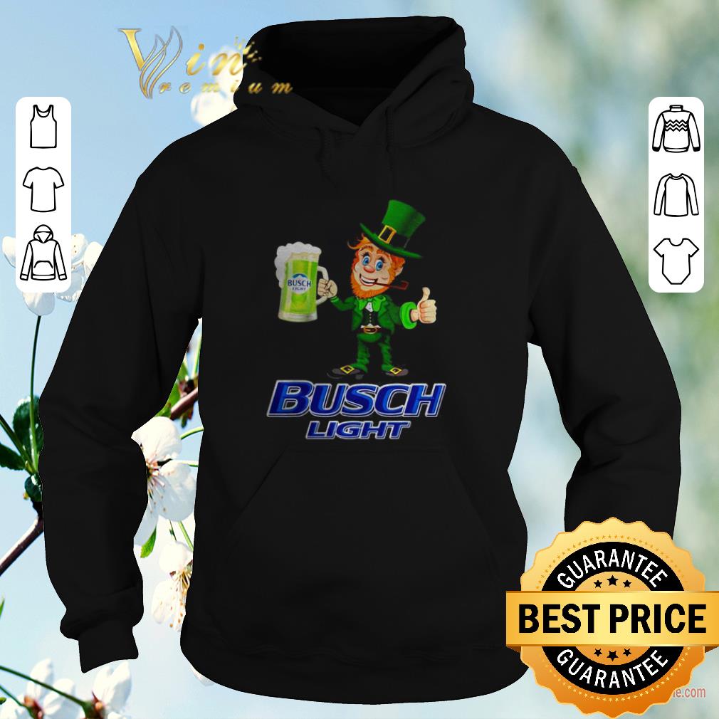 Top Leprechaun drink Busch Light beer shirt sweater 4 - Top Leprechaun drink Busch Light beer shirt sweater