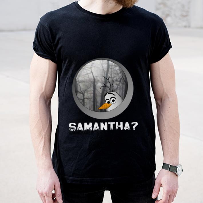 Top Olaf and Samantha Frozen 2 shirt 4 - Top Olaf and Samantha Frozen 2 shirt
