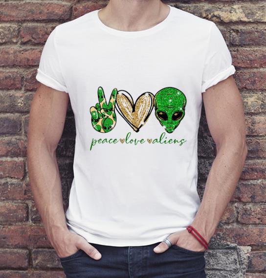 Top Peace Love Aliens shirt 4 - Top Peace Love Aliens shirt