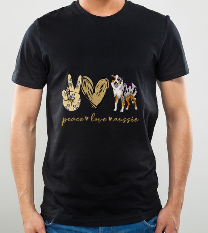 Top Peace Love Aussie shirt 4 - Top Peace Love Aussie shirt