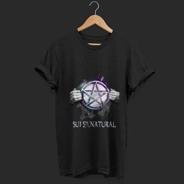 Top Supernatural Blood inside me shirt 1 - Top Supernatural Blood inside me shirt