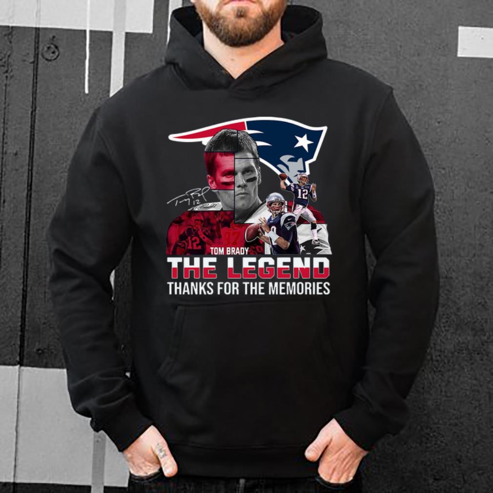 Top Tom Brady The Legends Thanks For The Memories Signature shirt 4 1 - Top Tom Brady The Legends Thanks For The Memories Signature shirt