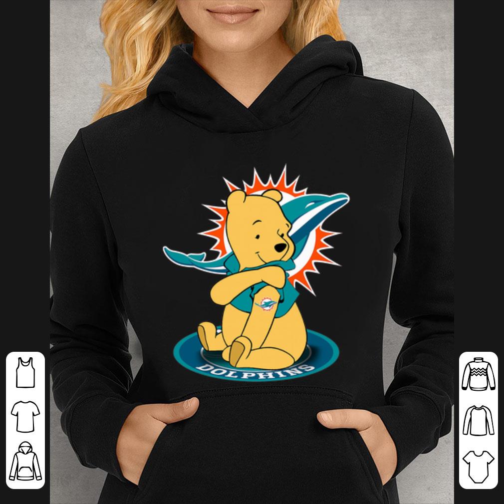 Top Winnie the pooh Tattoo Miami Dolphins shirt 4 - Top Winnie-the-pooh Tattoo Miami Dolphins shirt