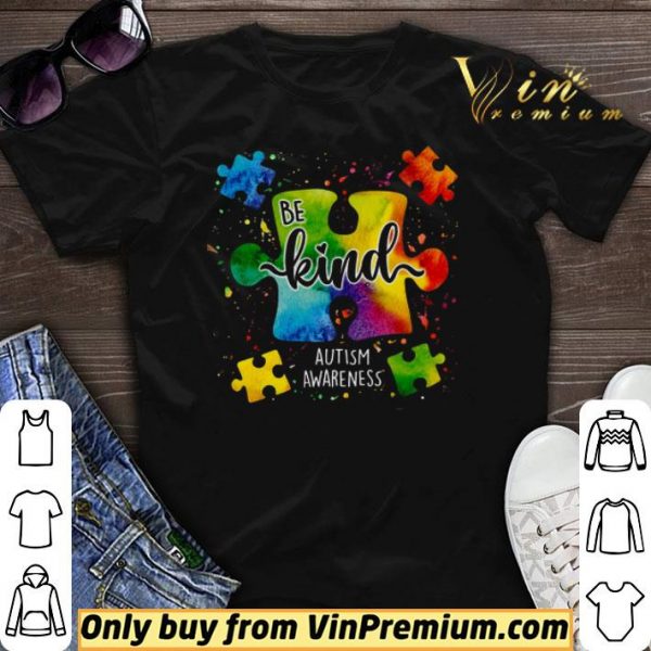 Be Kind Autism Awareness Colors shirt sweater