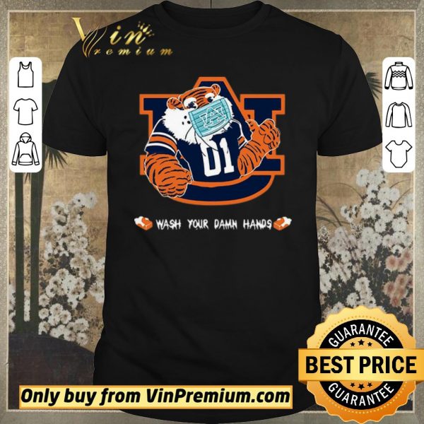 Premium Auburn Tigers wash your damn hands shirt sweater
